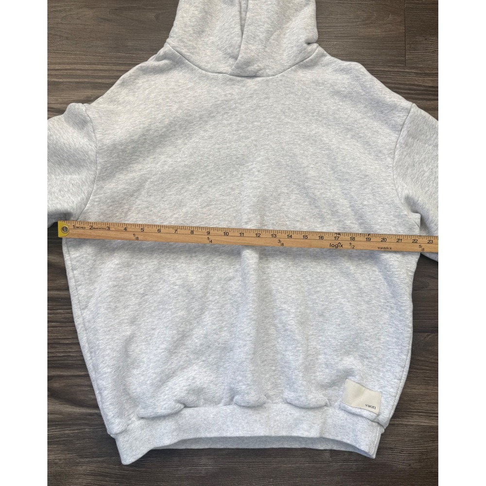 Vuori restore 2.0 crewneck pullover sweatshirt cleangirl pale gray Heather small - Picture 4 of 7